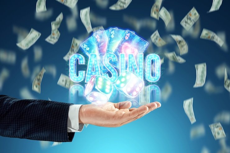 Asia Gaming live-dealer table broadcast showing real dealers and multi-camera setup on indobetku login